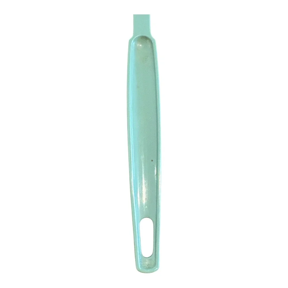 Vintage EKCO USA Aqua Blue Spaghetti Pasta Server‎ Spoon Kitchen Utensil